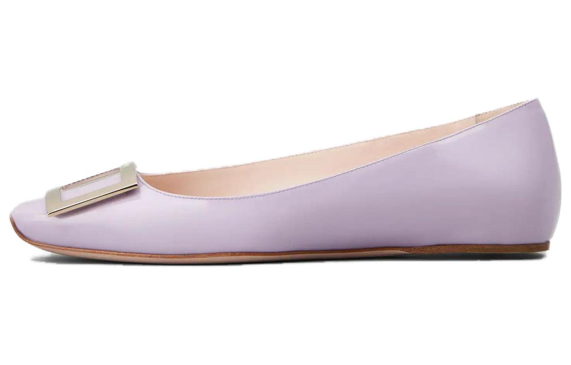 Roger Vivier Повседневные однотонные туфли женские фиолетовые