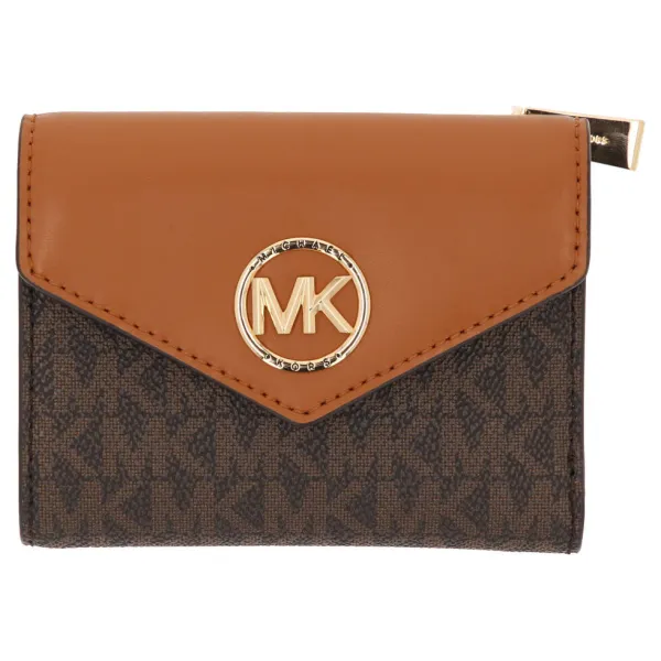 

Кожаный кошелек Michael Kors, коричневый