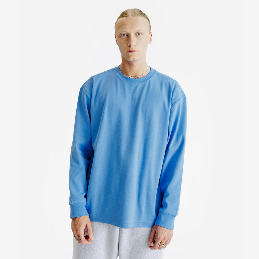 

DECATHLON Мужская рубашка с длинными рукавами - Elementals blue