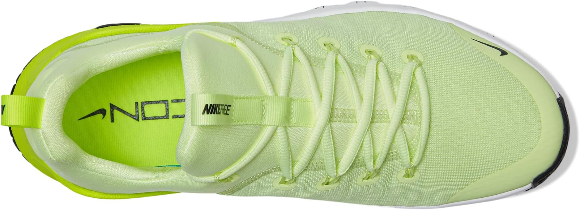 Кроссовки Nike Free Metcon 6, цвет Barely Volt/Black/Volt/White — фото 2