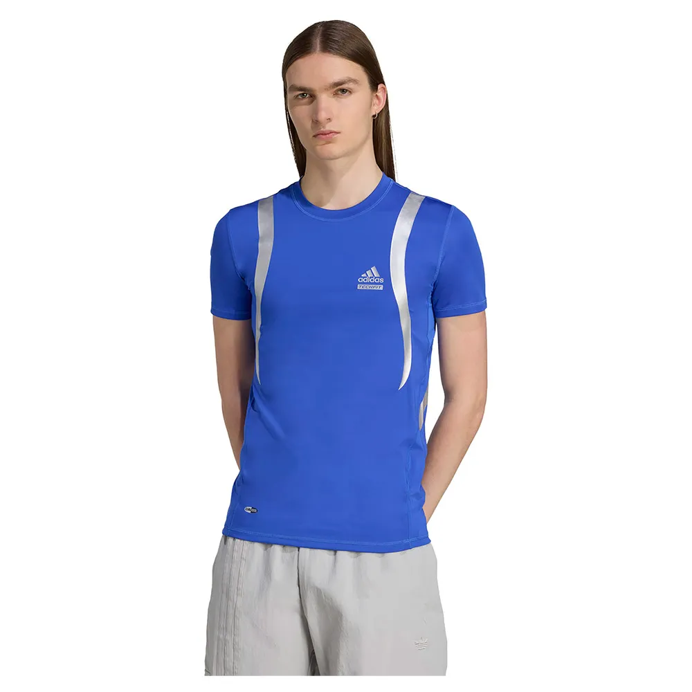 

Футболка с коротким рукавом adidas Originals Archive Techfit Tight, синий