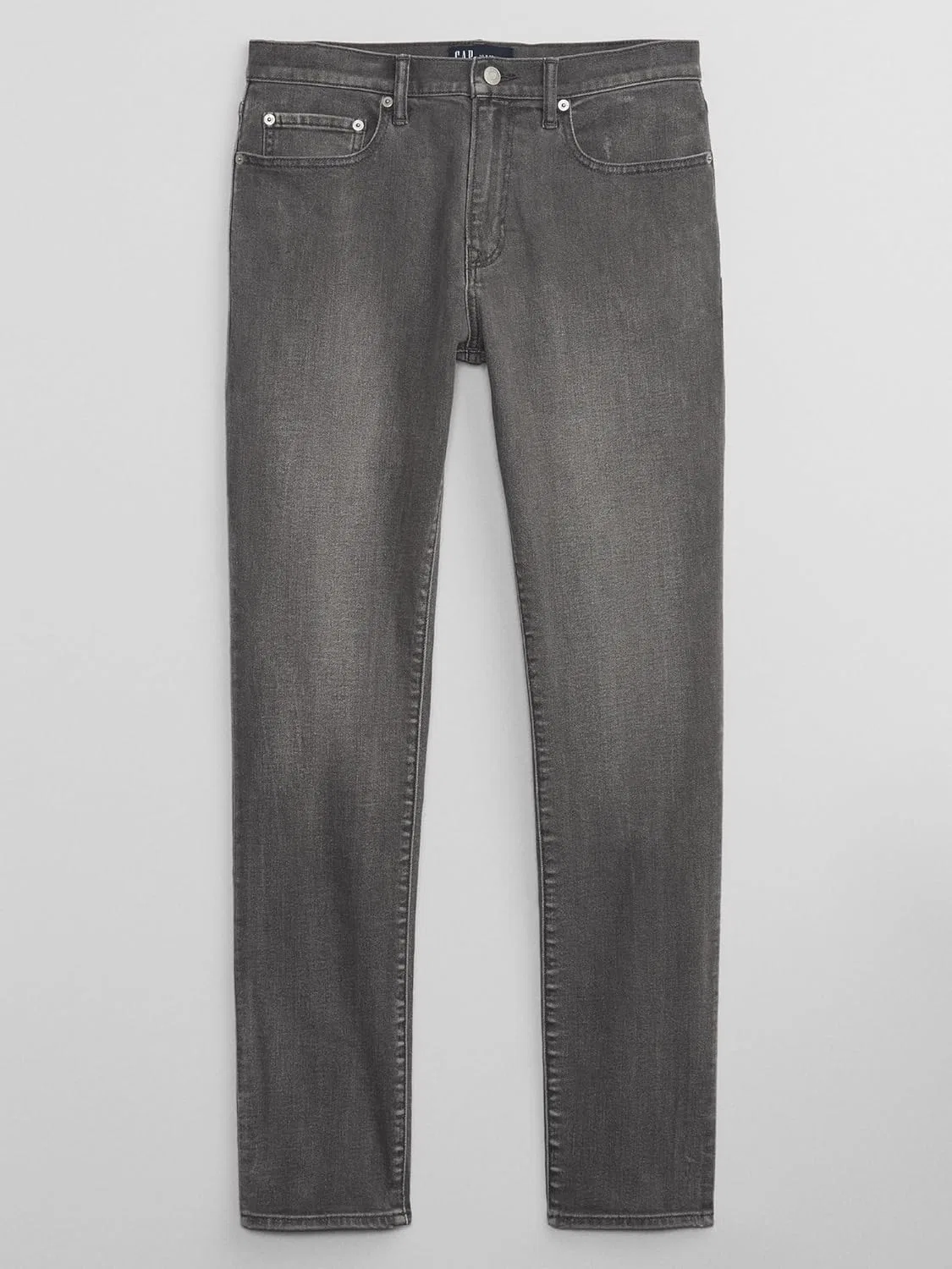 Джинсы Slim Fit GAP, Grey Wash — фото 3