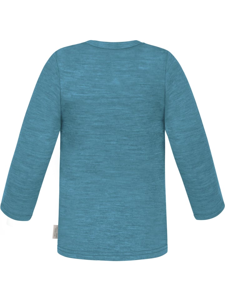 Свитер и брюки из мериносовой шерсти синего цвета Normani Outdoor Sports — фото 4