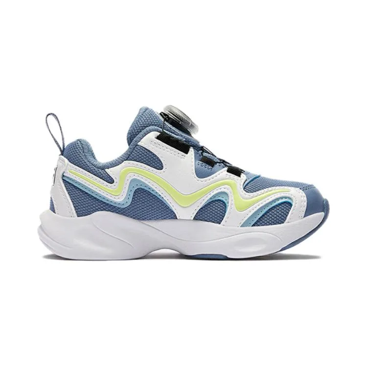 FILA KIDS Детские кроссовки для бега BOA Abrasion Resistant Low top цвета eternal blue и FILA white для детей 3-7 лет — фото 3