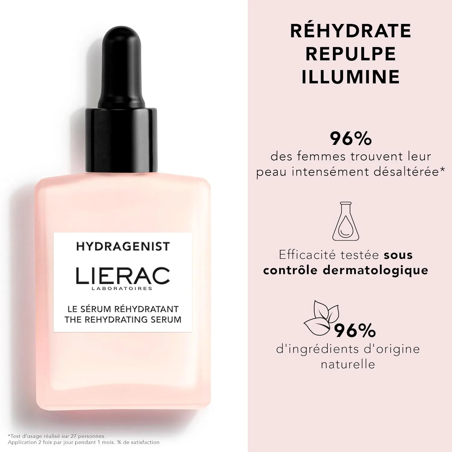 Сыворотка Lierac — Увлажняющая Hydragenist Rehydrating Serum, 30 мл — фото 2