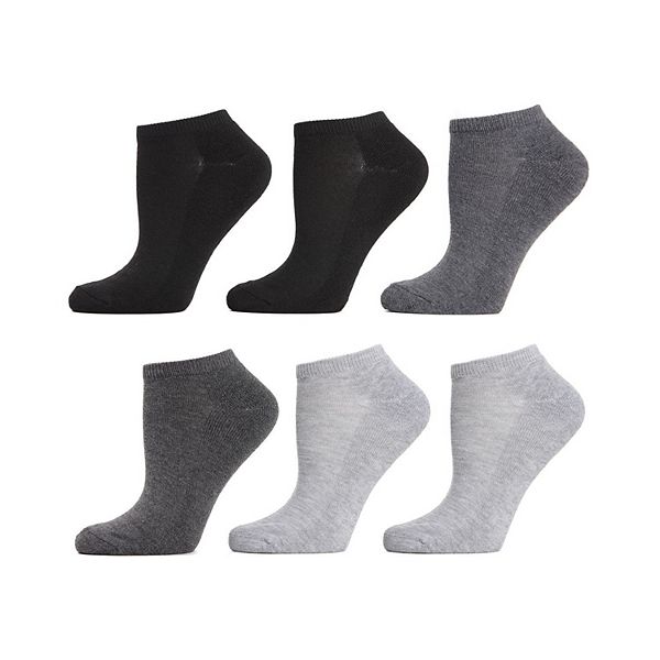 

Низкие носки Solid с половинной подушечкой, 6 пар Memoi