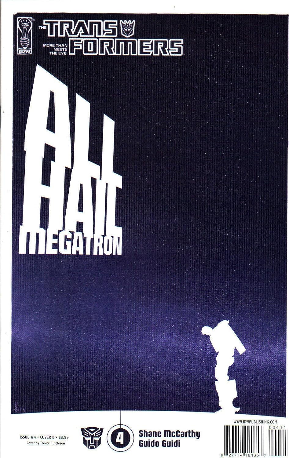 

Transformers All Hail Megatron #4 Cover A (IDW Publishing)