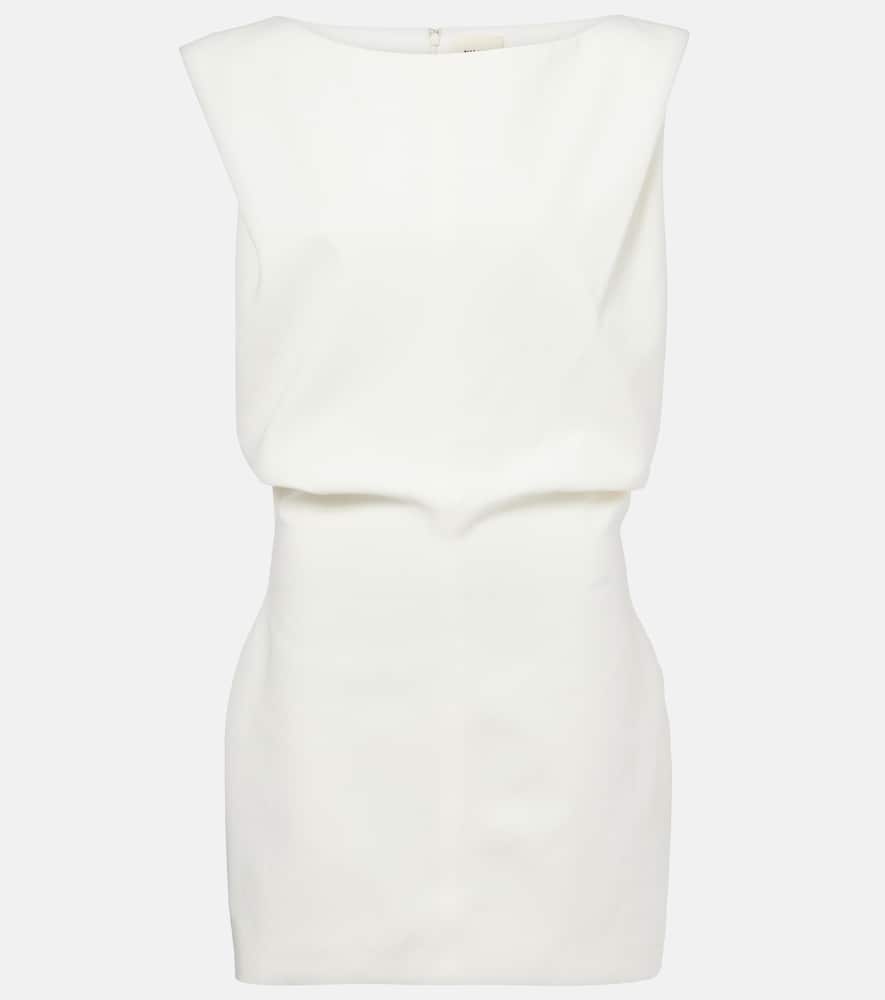 

Мини-платье из хлопкового полотна Toma Khaite, Chalk