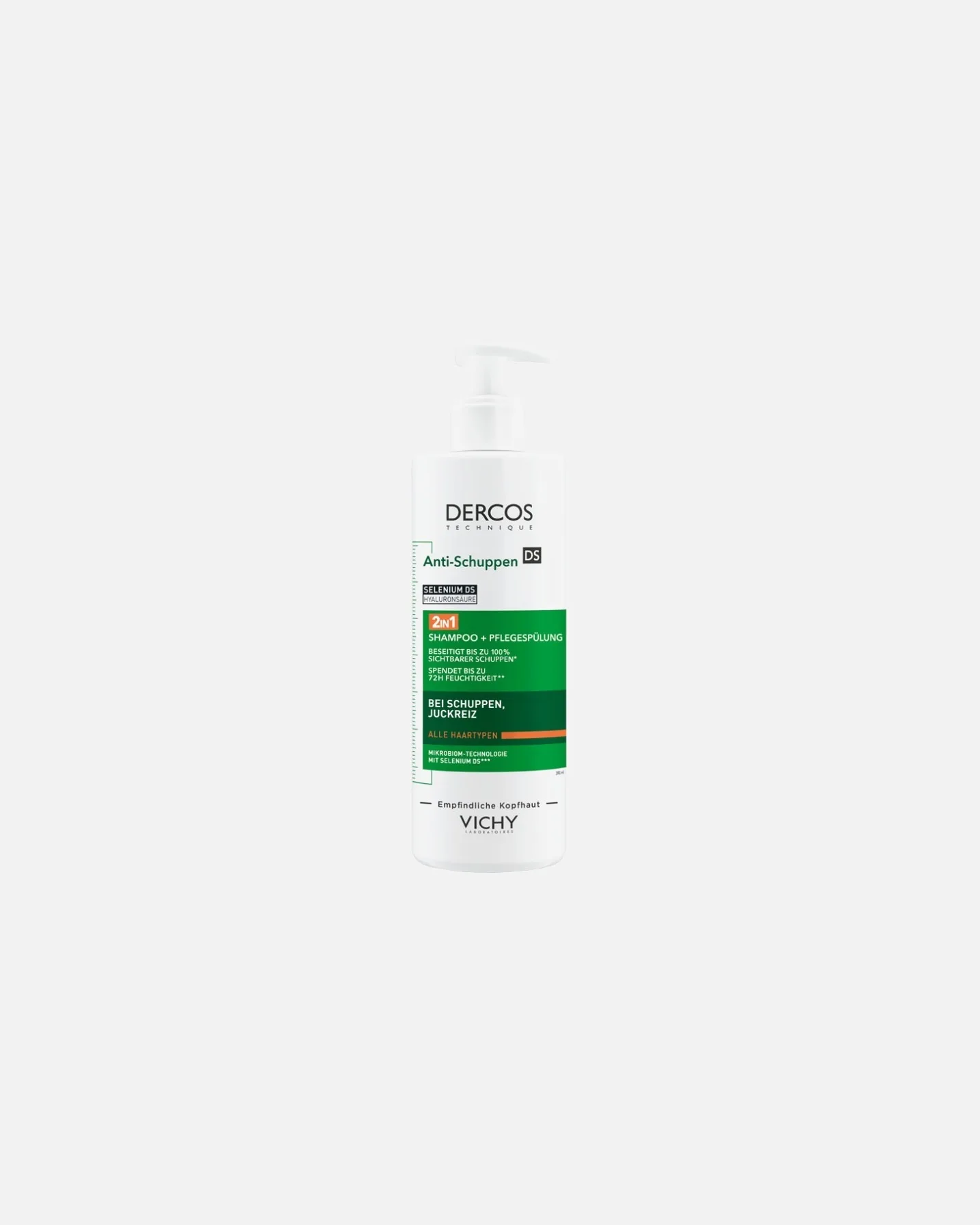 Шампунь Dercos против перхоти DS 2 в 1 Vichy, 390 мл