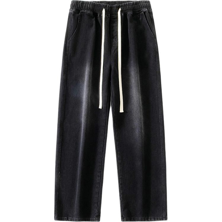 

Джинсы Cowboy On The Run унисекс желтого цвета грязи JASONWOOD, черный/серый