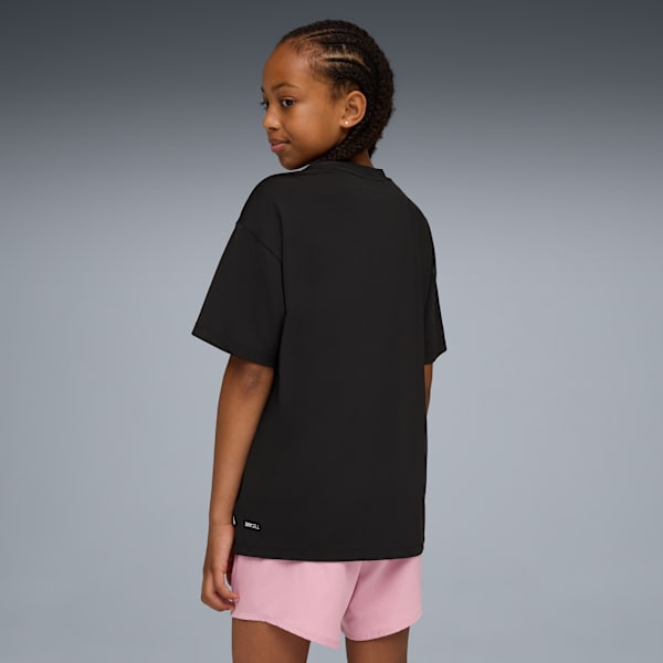 Футболка для больших детей Train All Day Essentials Puma, черный — фото 2