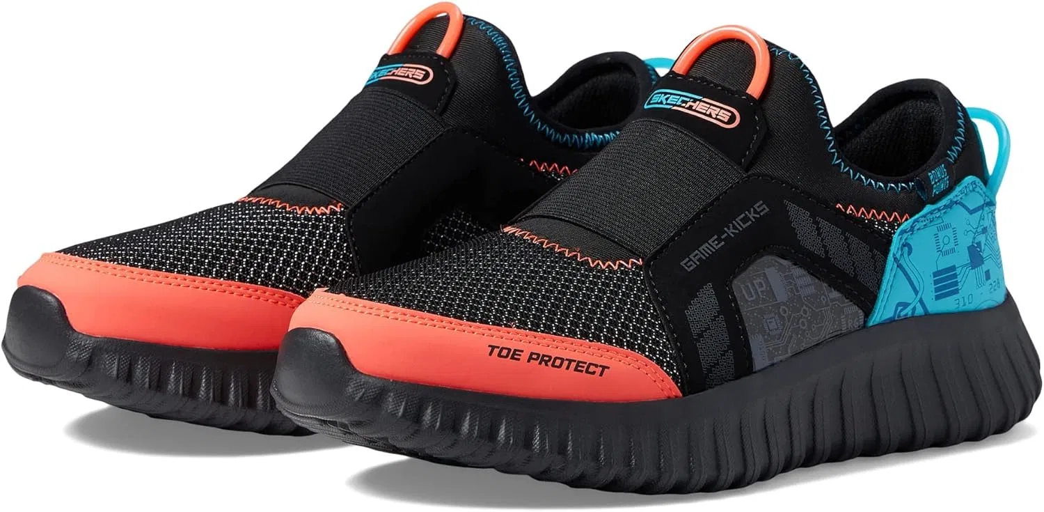 Детские кроссовки Skechers Depth Charge 2.0 Double Pointz Platform, Black