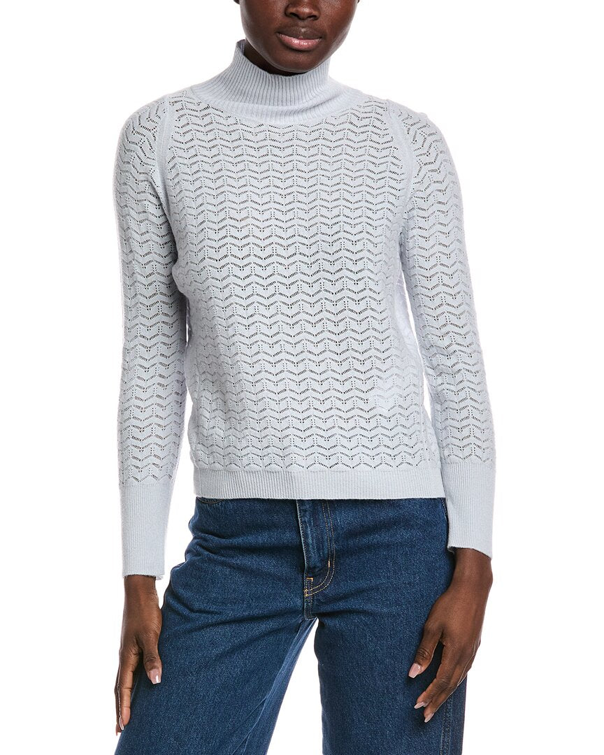 

Мужской свитер из шерсти и кашемира Malo Cashmere, синий