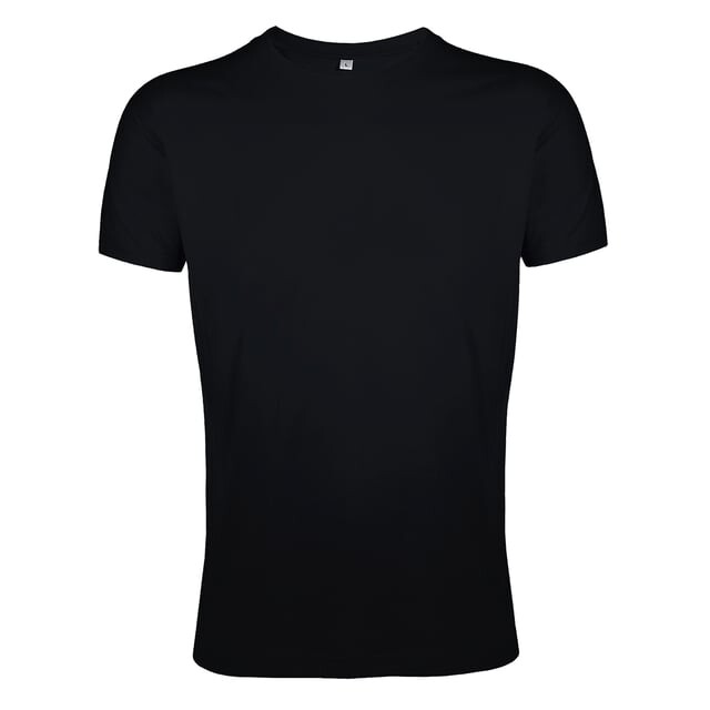 

Мужская футболка Regent Slim Fit с короткими рукавами Sols, черный