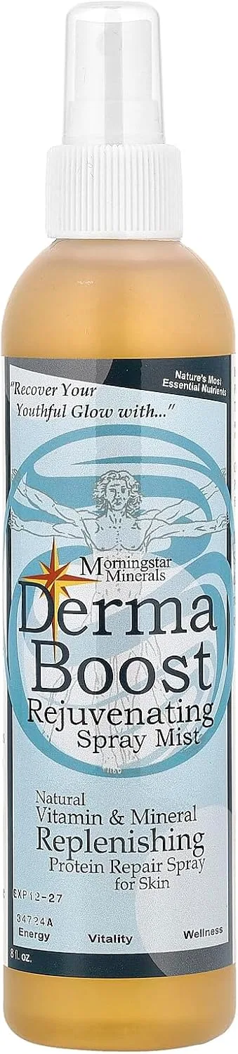 Спрей для лица и волос увлажняющий Morningstar Minerals Derma Boost Rejuvenating Spray Mist, 8 fl oz