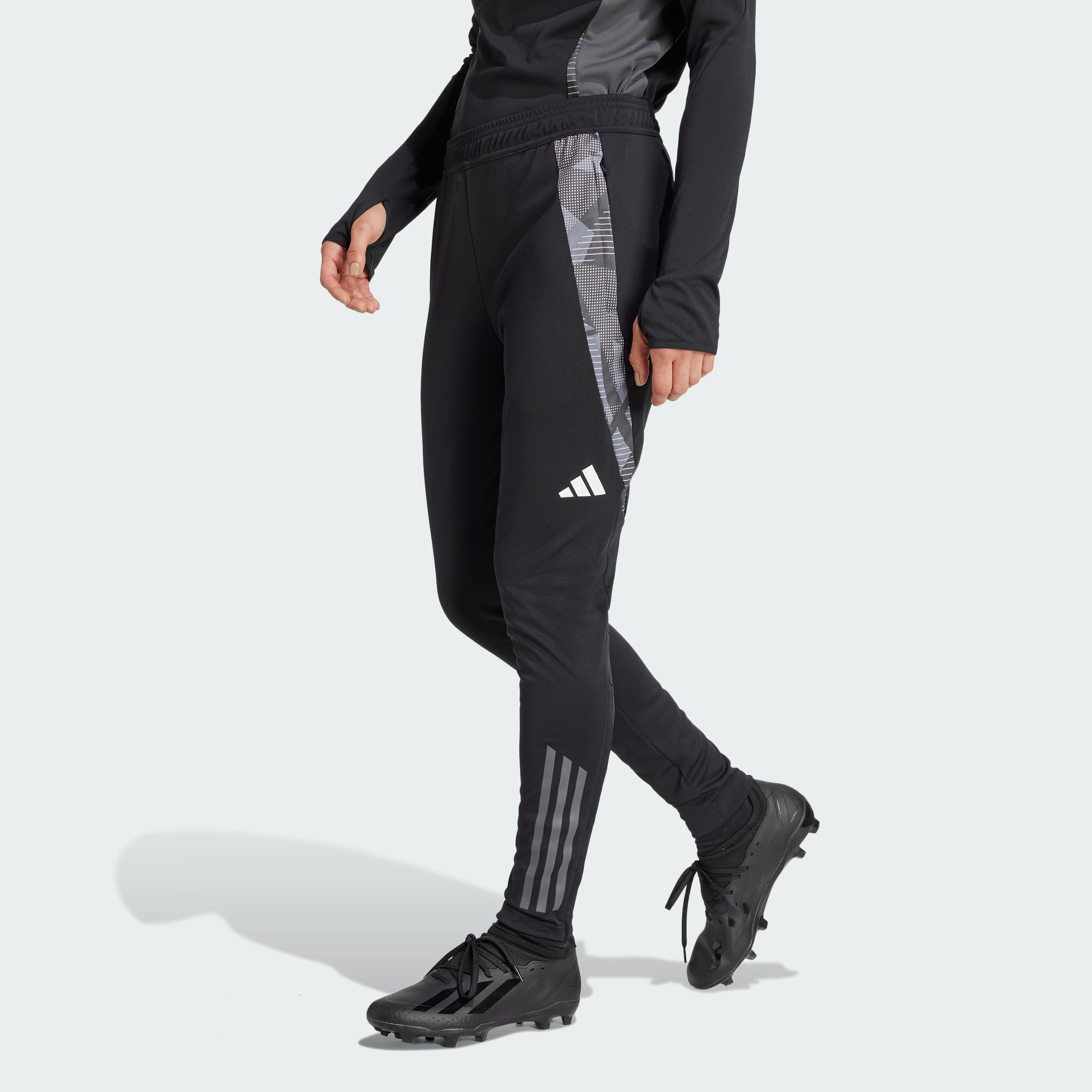 

Женские тренировочные брюки adidas Tiro 24 Competition, черный/темно-серый/команда