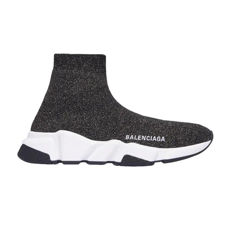 Кроссовки Balenciaga Balenciaga Wmns Speed Trainer High 'Black Gold' 2019, черный