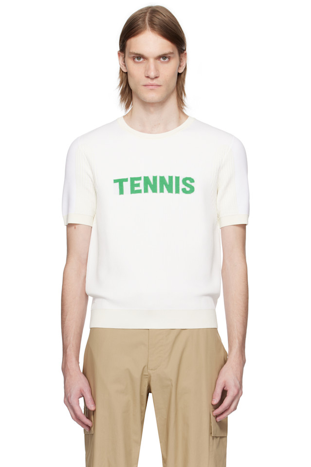 

Графическая трикотажная футболка Runway Lacoste, мультиколор
