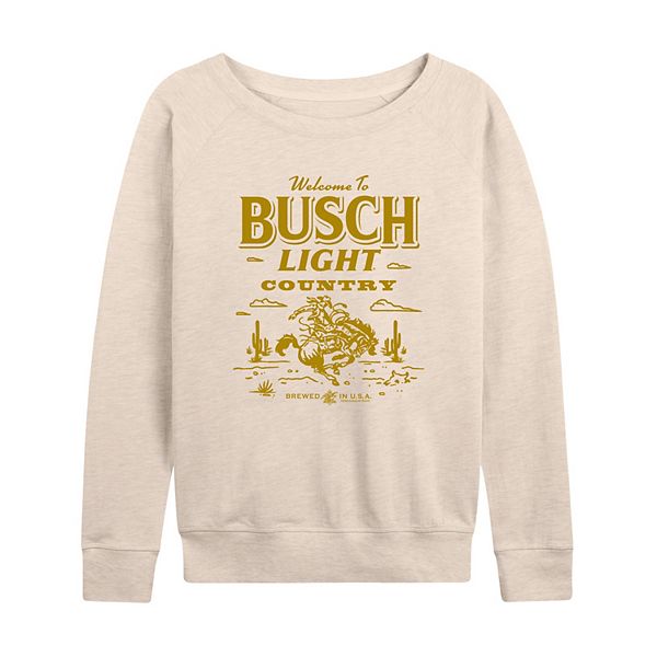 

Женская футболка с длинным рукавом Busch Light Welcome to Busch Light Country Licensed Character, Birch