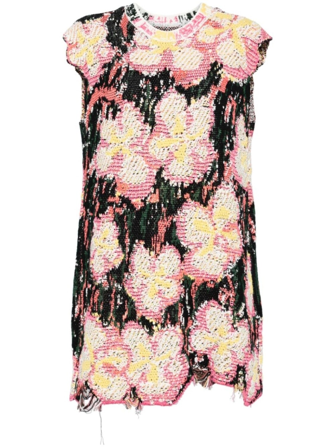 

Платье мини с цветочным принтом JNBY, мультиколор