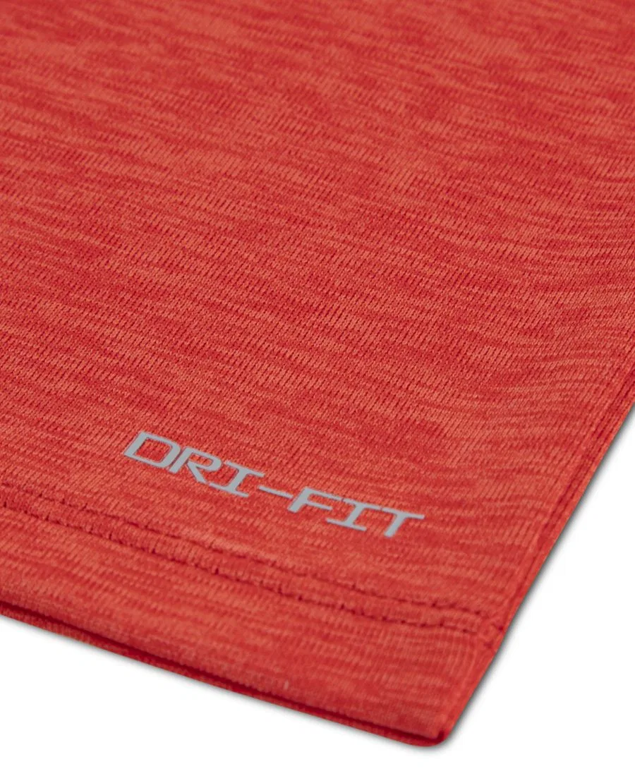 Детский комплект для мальчиков Dropset Icon: футболка и шорты, 2 предмета Nike, темно-синий/красный — фото 4