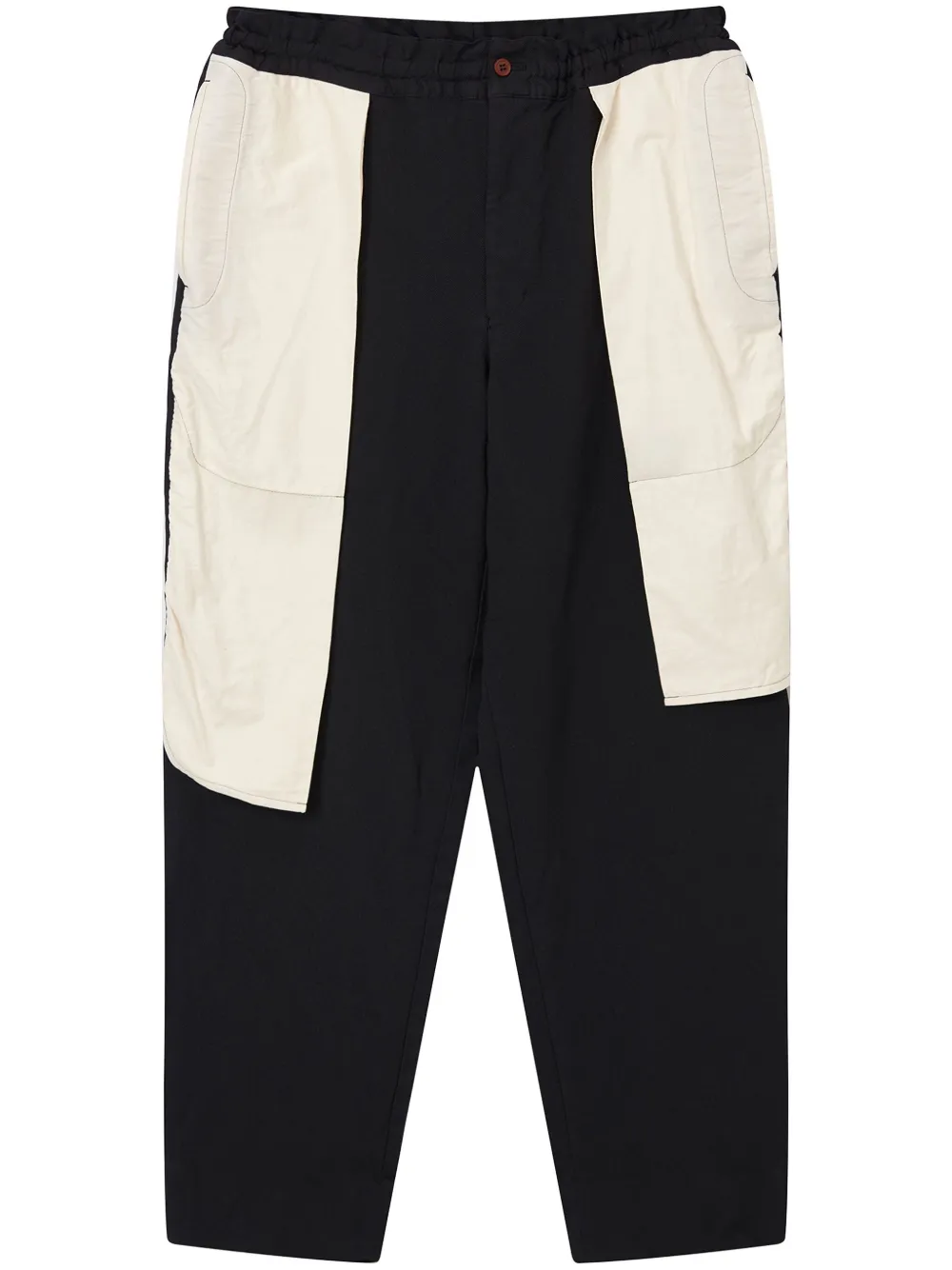 

Брюки со вставками Black Comme Des Garçons, черный