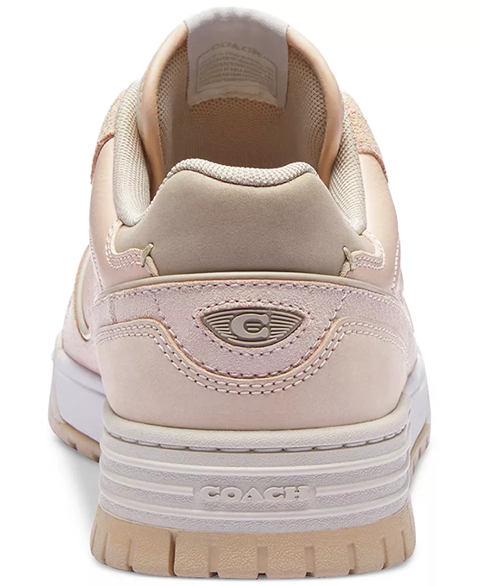Кеды SoHo из замши на шнуровке COACH, розовый — фото 3