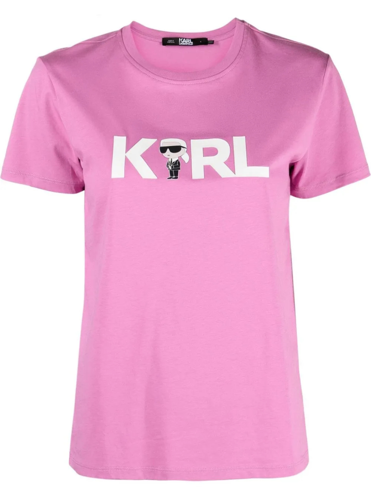 

Karl Lagerfeld футболка Ikon 2.0 Karl с логотипом, розовый