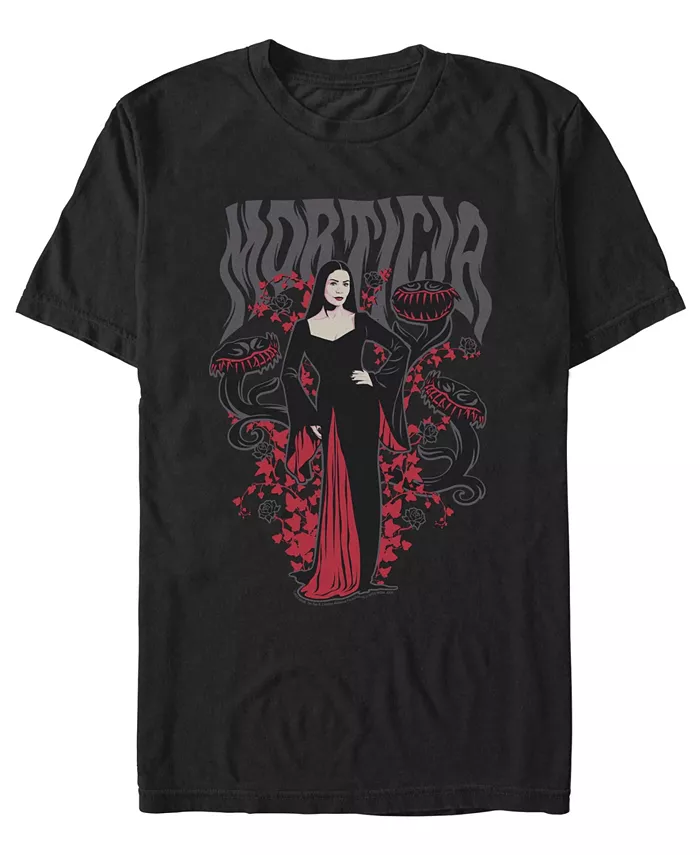 

Мужская футболка Wednesday Addams Morticia And Cleopatra Fifth Sun, черный