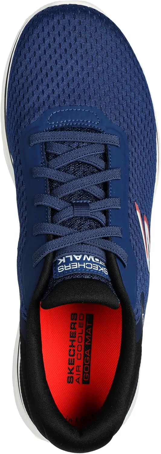 Мужские кроссовки Skechers Go Walk 7 - The Construct, темно-синий/черный — фото 4