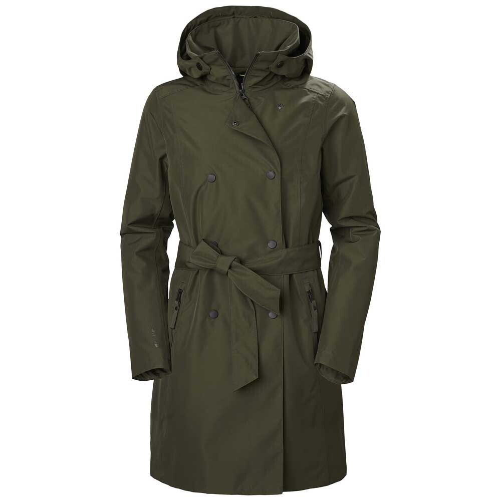 

Парка Helly Hansen Welsey II Trenchcoat Insulated, зеленый