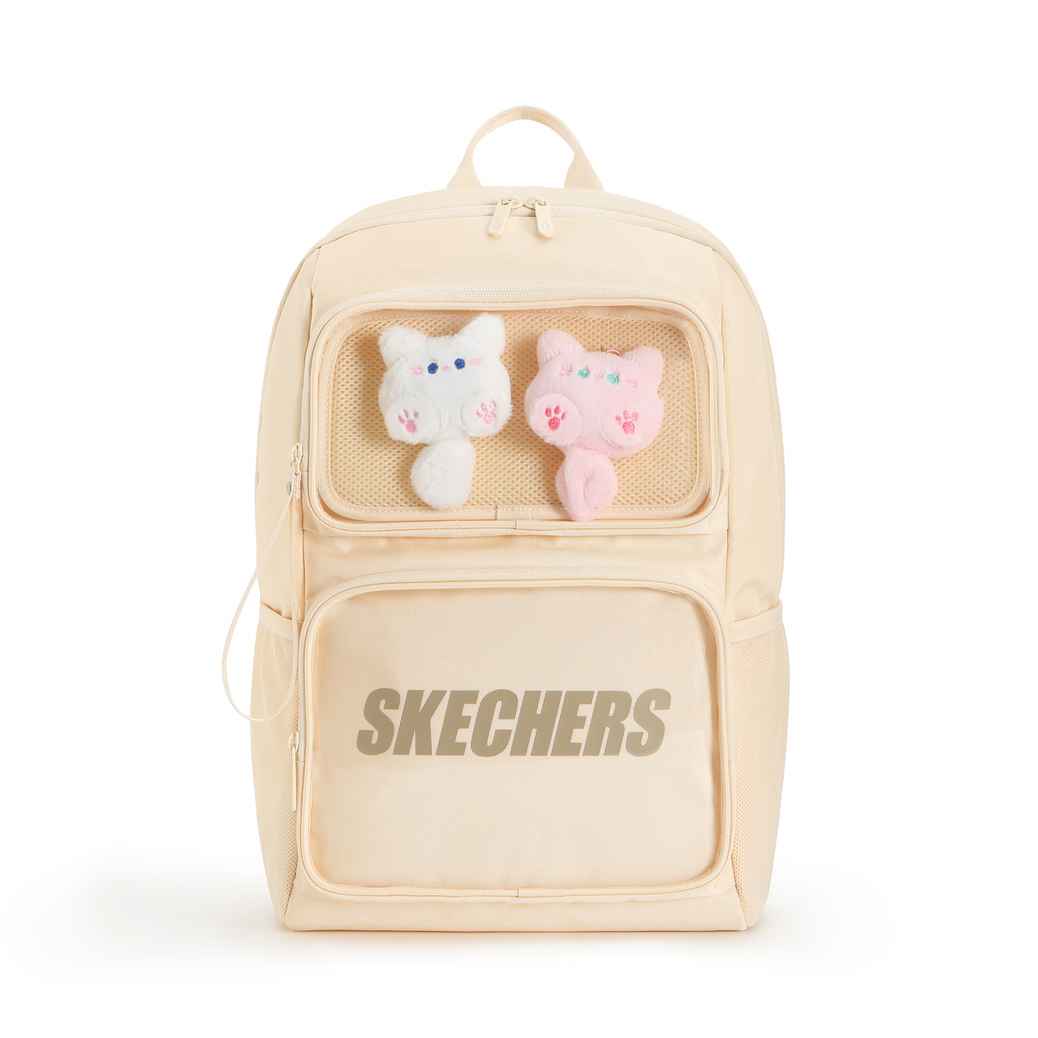 

Skechers Лёгкий и универсальный рюкзак обычный унисекс светло-песочный жёлтый, Light Sand Yellow+Long Tail Cat