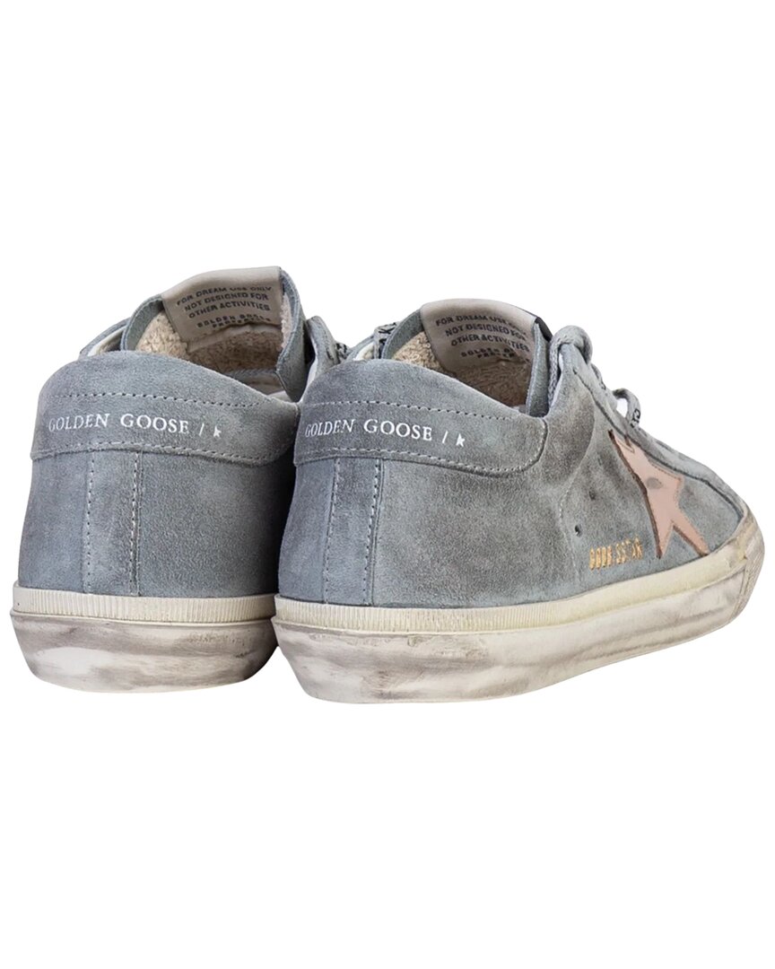 Золотой гусь Супер-Звезда Замшевые кроссовки Golden Goose — фото 2
