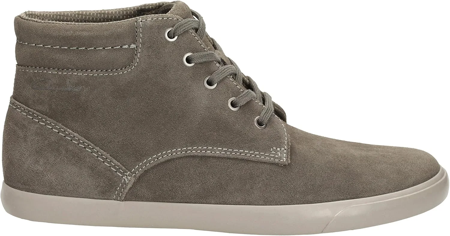 Clarks Torbay Top - мужские высокие кеды, темно-серый — фото 3