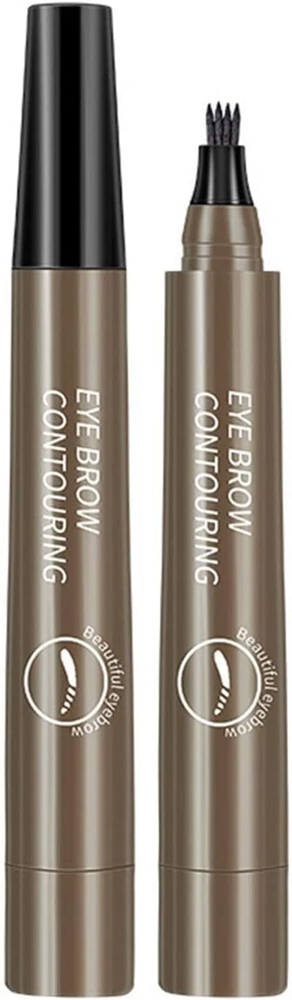 Краска для бровей Brow Ink с 4 наконечниками, бежевый, 1 шт