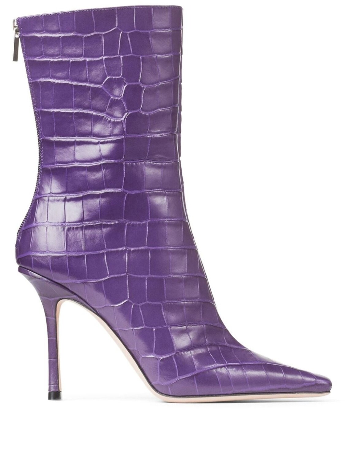 

Jimmy Choo ботильоны Agathe 100 с заостренным носком, фиолетовый