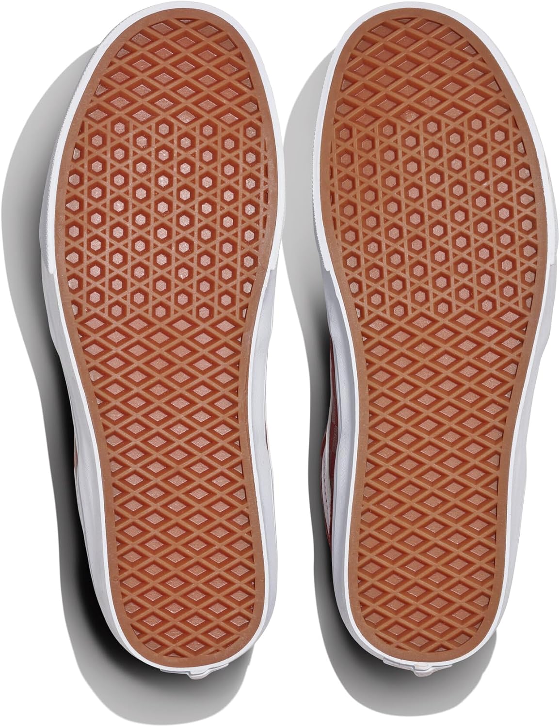 Vans Mens Brooklyn Ls Shoe | Кроссовки Low-top для повседневной носки, прогулок, работы и моды, Tonal Check Brick Red — фото 4