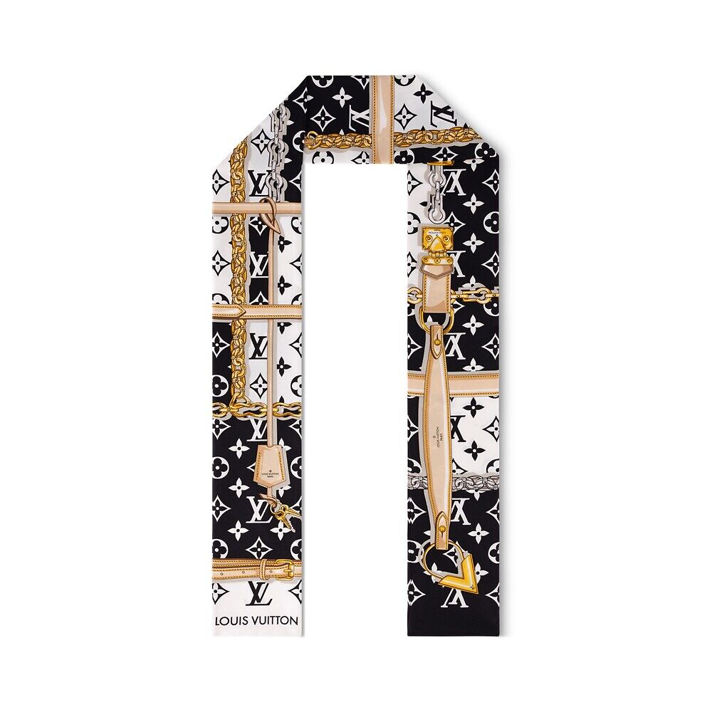 

Шарф женский Louis Vuitton, черный