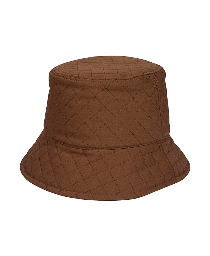 

Утепленная шапка из технической ткани Eleventy, коричневый