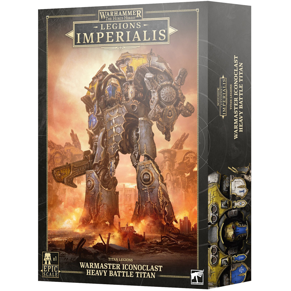 

Миниатюра Games Workshop Legions Imperialis: Titan Legions - Warmaster Iconoclast Heavy Battle Titan