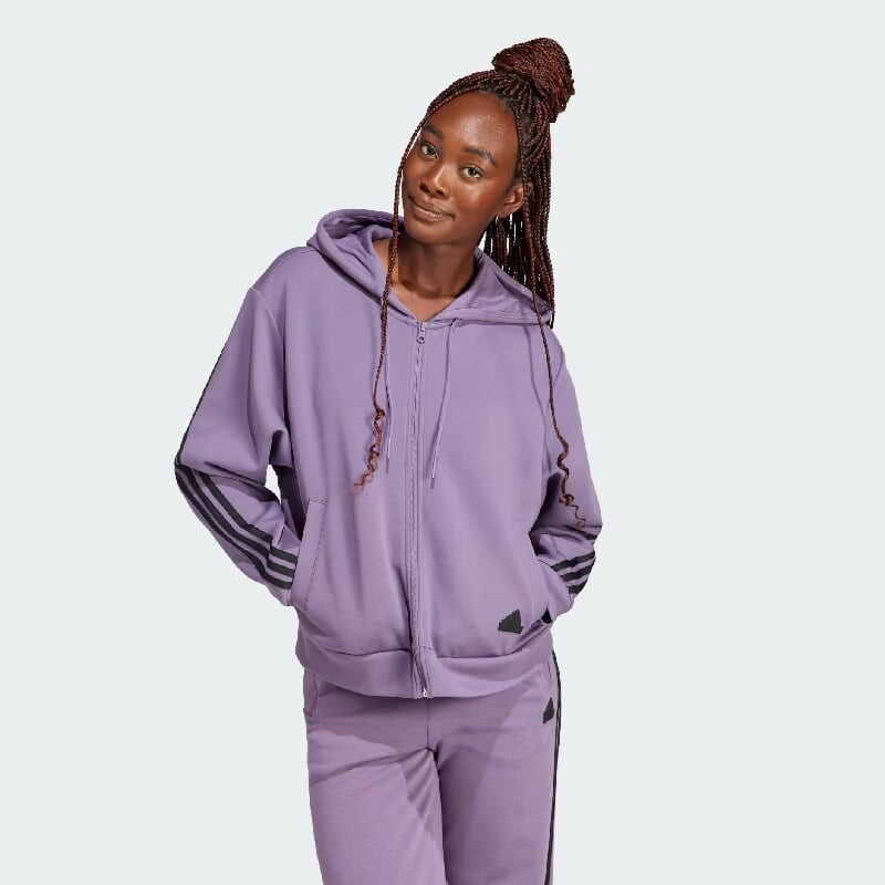 

Женская толстовка fi 3s fz Adidas, фиолетовый