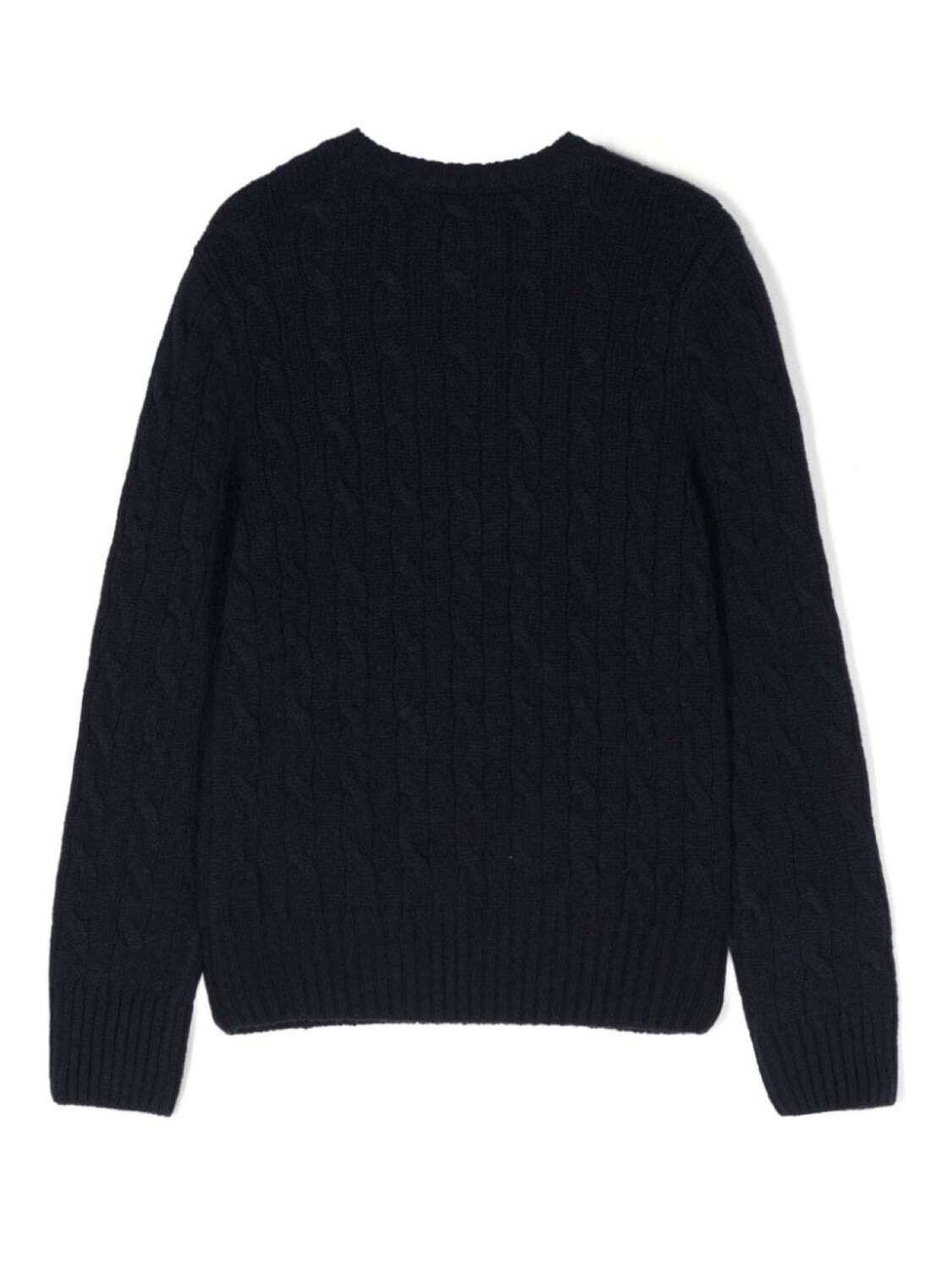 

Ralph Lauren Kids джемпер Polo Pony фактурной вязки, синий