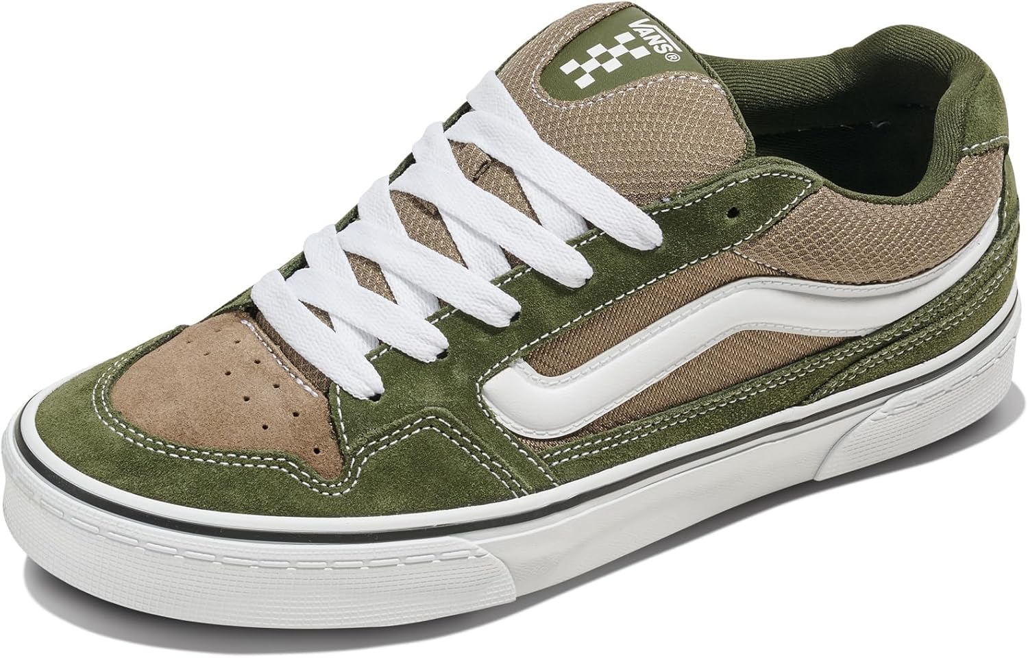 Детские кеды Vans Caldrone низкие унисекс, Embossed Sidewall Grape Leaf — фото 2