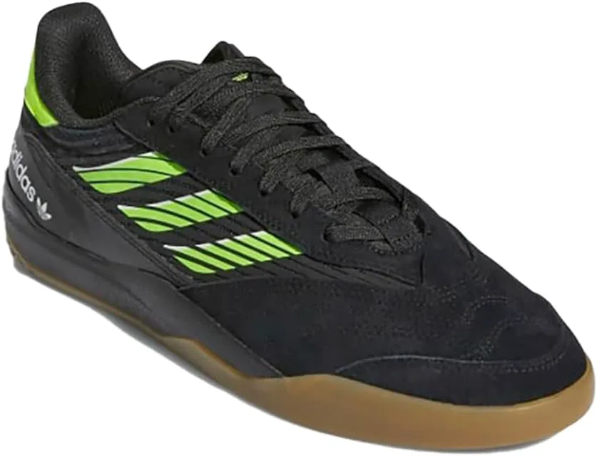 Мужские кроссовки Adidas Copa Nationale для скейтборда, черный/зеленый — фото 4