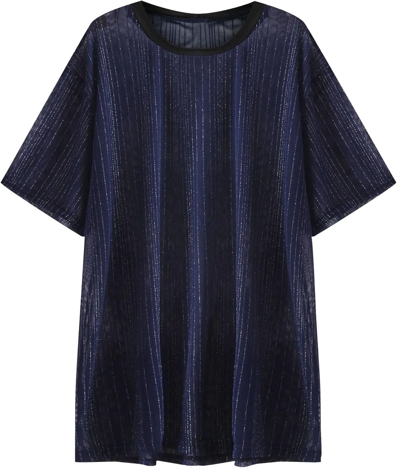 

Майифу-GJ Мужская футболка для вечеринок и клубов, сетчатая, тонкая, дышащая Maiyifu-GJ