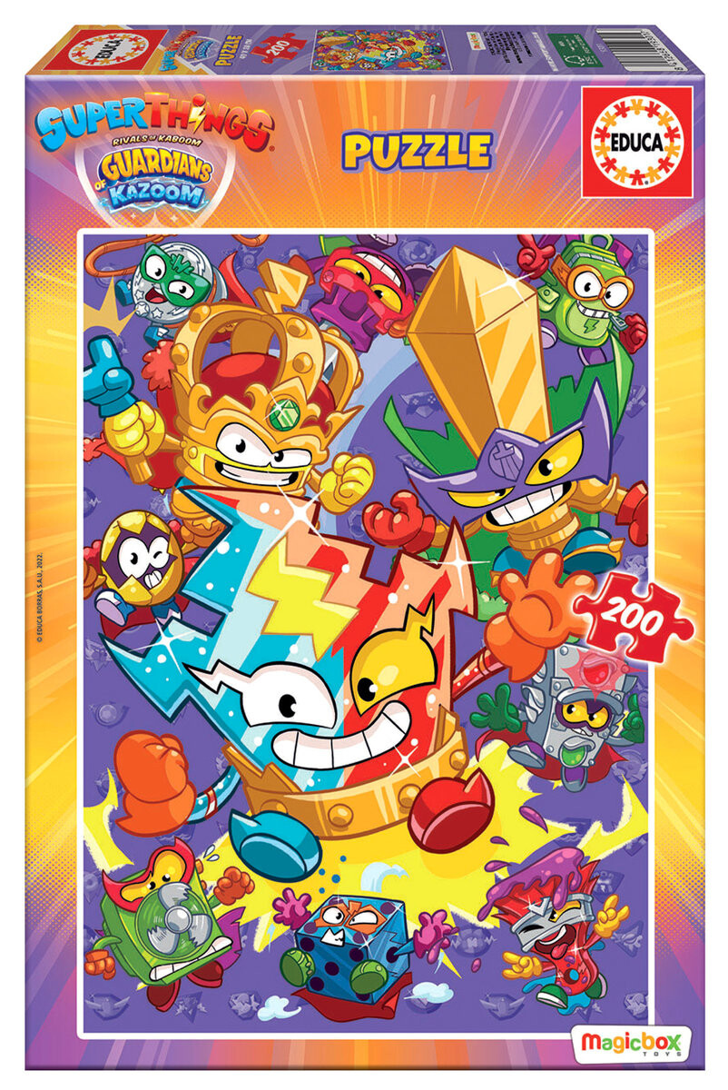 

Educa, пазл Super Things, 200 шт.