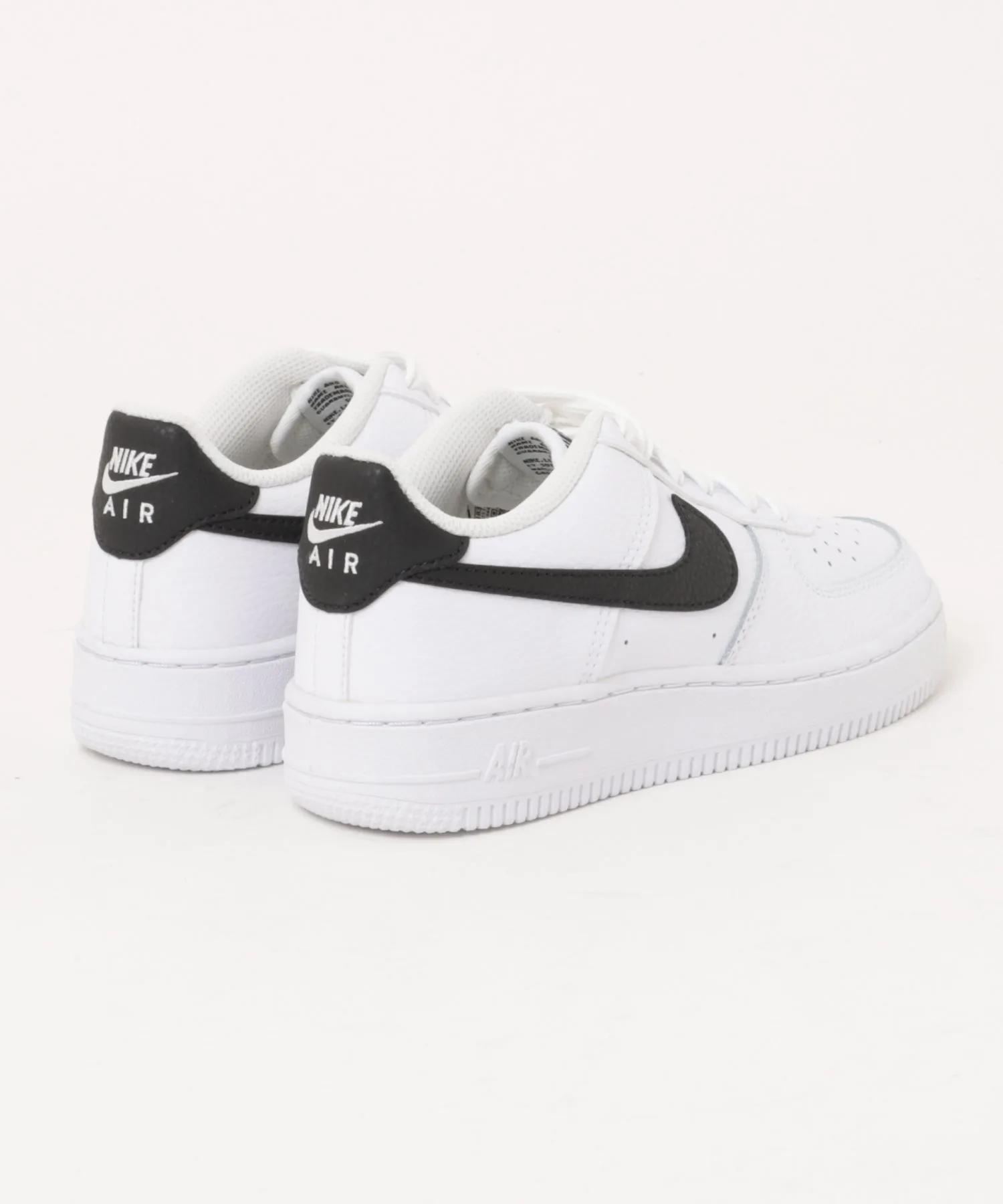 Детские кроссовки из натуральной кожи Air Force 1 GS NIKE KCT3839 белые — фото 2