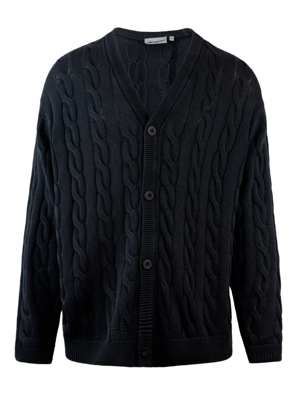 

Кардиган Carter фактурной вязки CARHARTT WIP, синий