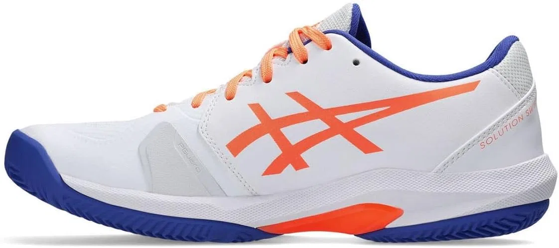 Мужские кроссовки для падела ASICS Solution Swift FF 2, White Dark Cobalt — фото 2