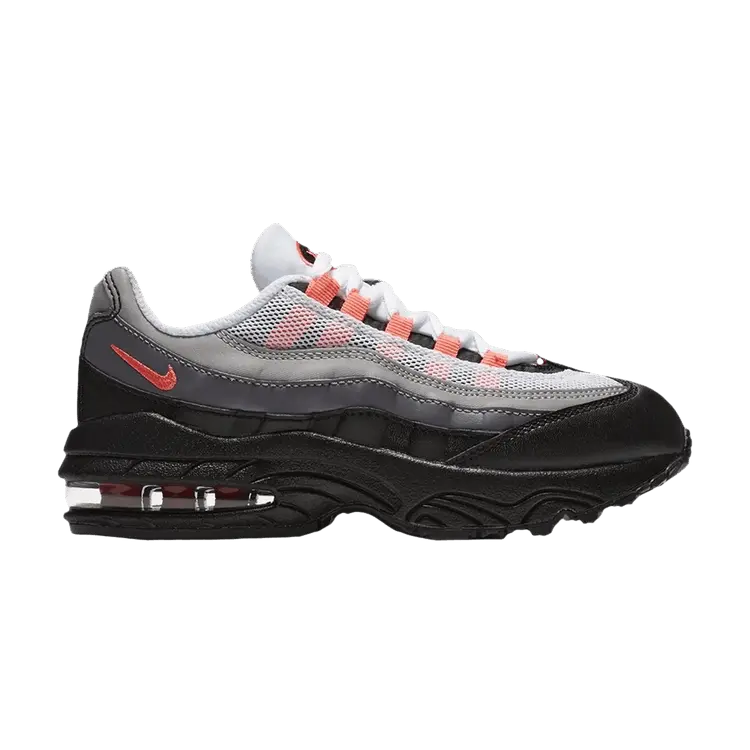 

Кроссовки Nike Air Max 95 PS 'Black Solar Red', черный